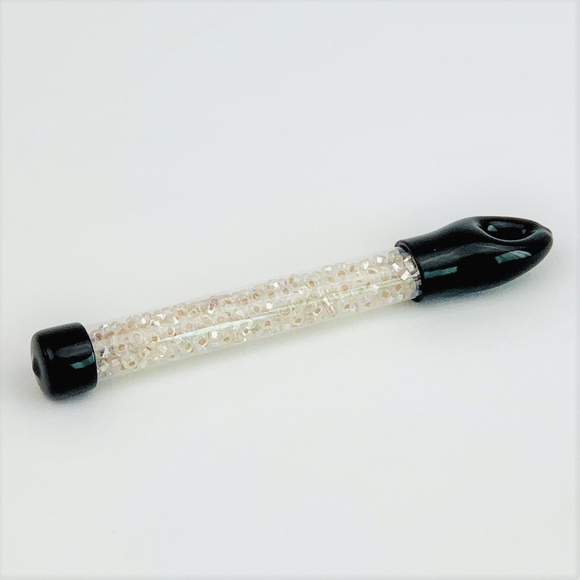 3/$30 NWT Iridescent & Silver Crystal Czech Beads - Picture 4 of 7